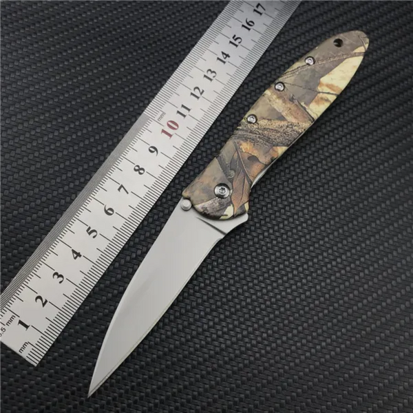 Kershaw 1660 Ken Onion Leek Linerlock Steel Plain Blade Folding Pocket - Hut Knives™