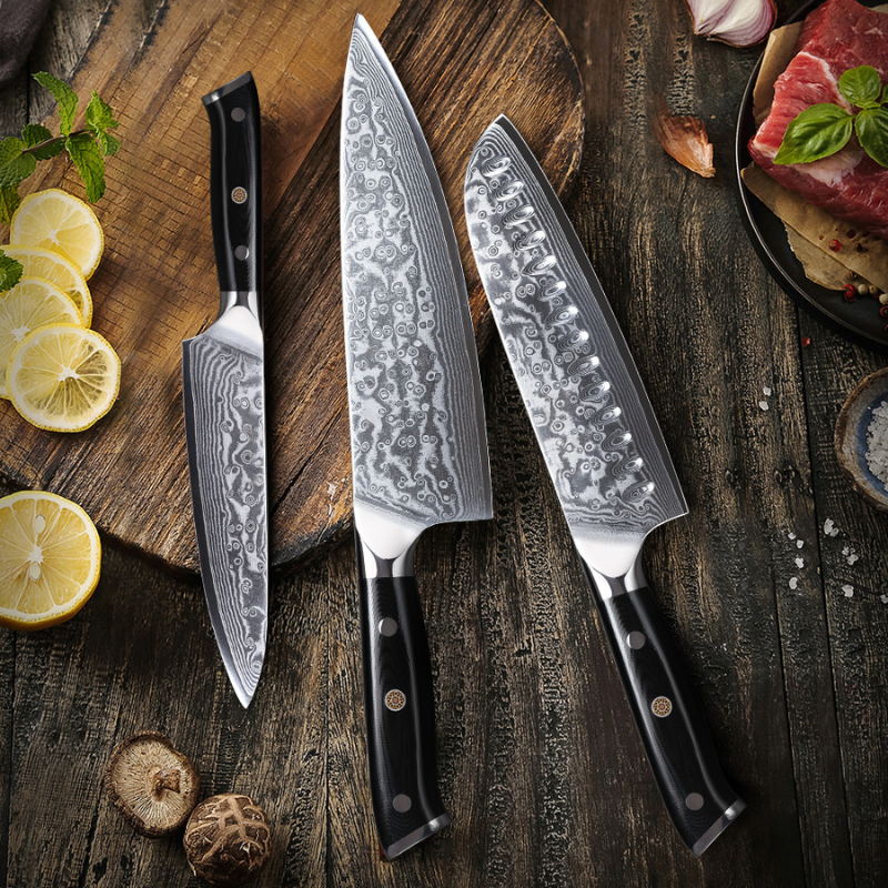 Chef Knife Super Sharp Santoku Utility Knife- Hut Knives™