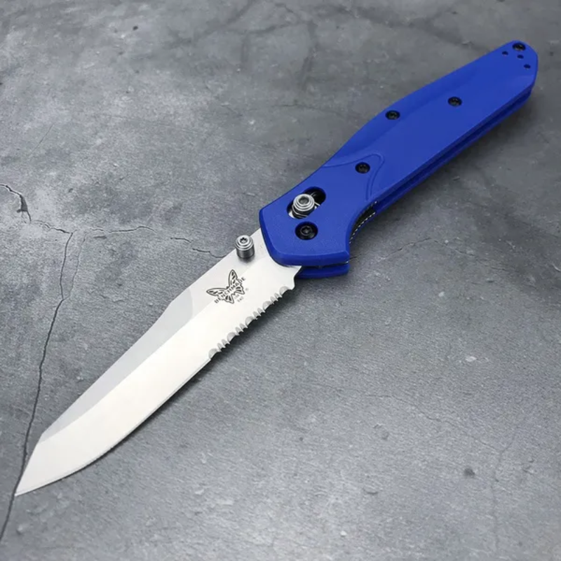 Benchmade 940 Tool For Hunting Blue Nylon Handle - Hut Knives™