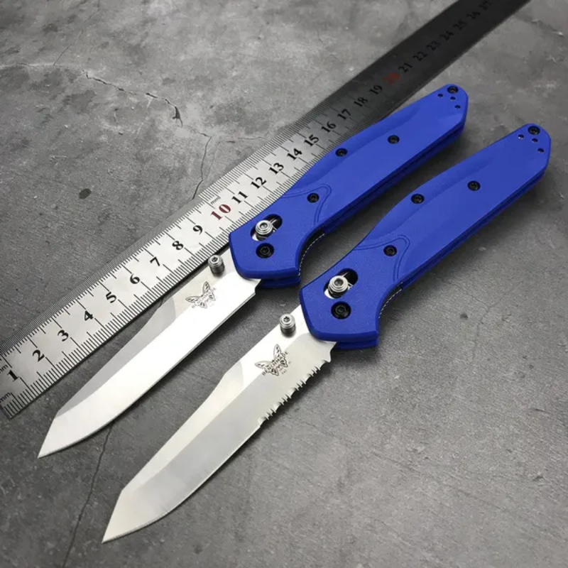 Benchmade 940 Tool For Hunting Blue Nylon Handle - Hut Knives™