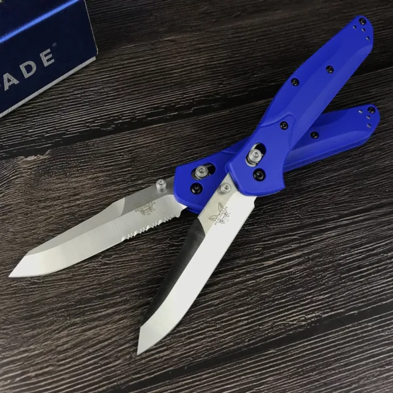 Benchmade 940 Tool For Hunting Blue Nylon Handle - Hut Knives™