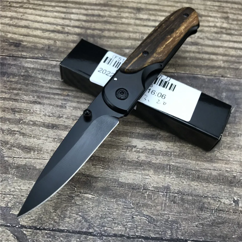 Benchmade DA44 Wood Handle For Outdoor hunting - Hut Knives™