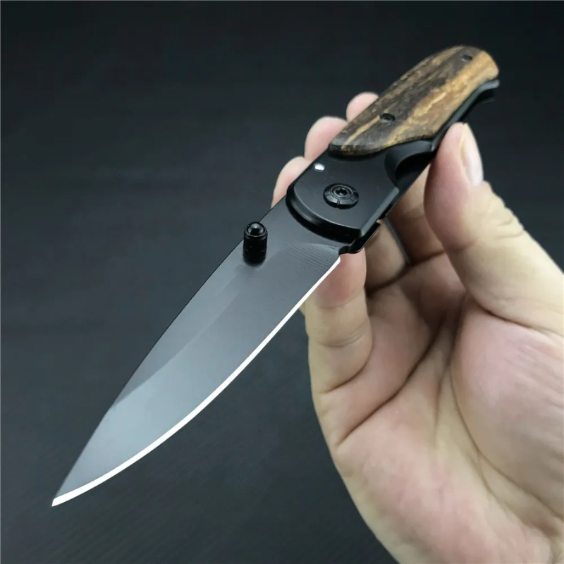 Benchmade DA44 Wood Handle For Outdoor hunting - Hut Knives™