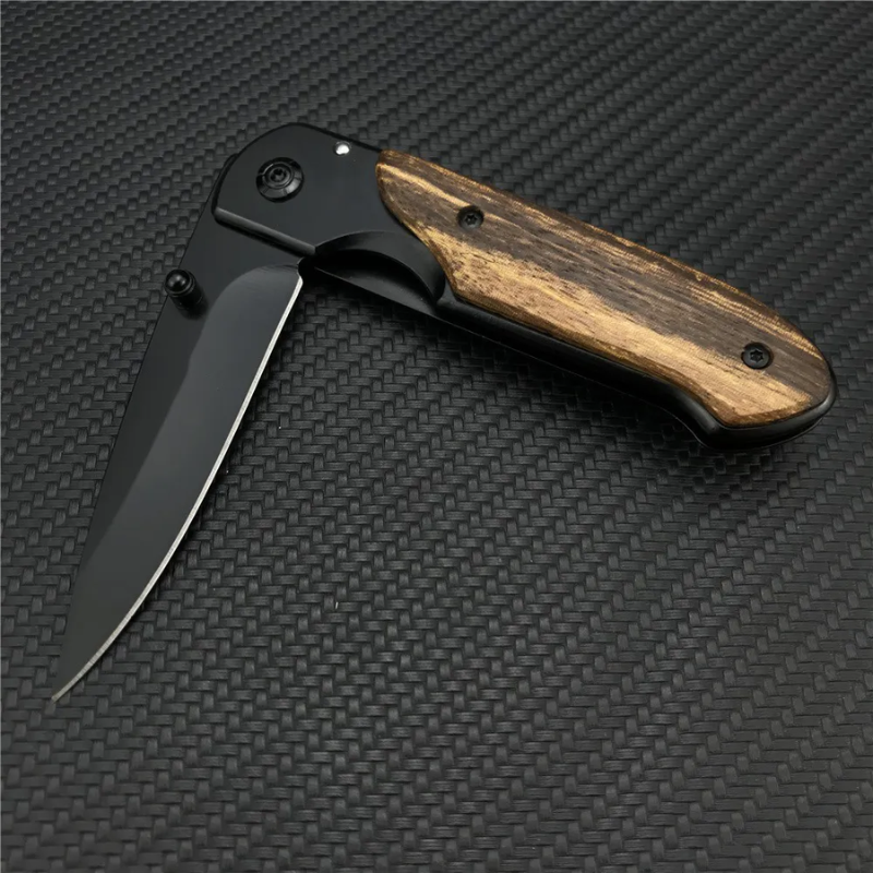 Benchmade DA44 Wood Handle For Outdoor hunting - Hut Knives™