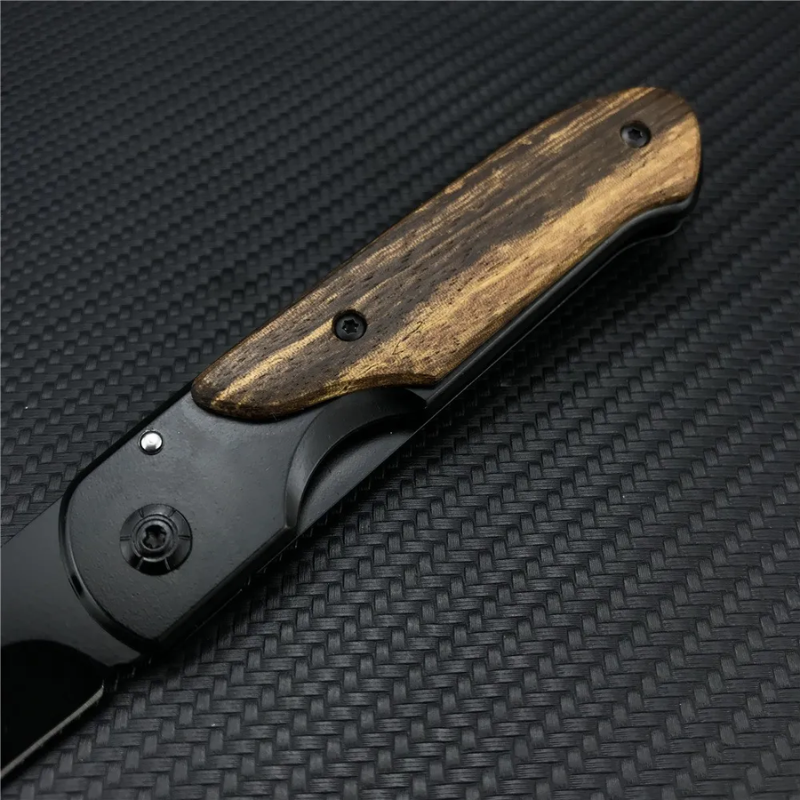 Benchmade DA44 Wood Handle For Outdoor hunting - Hut Knives™