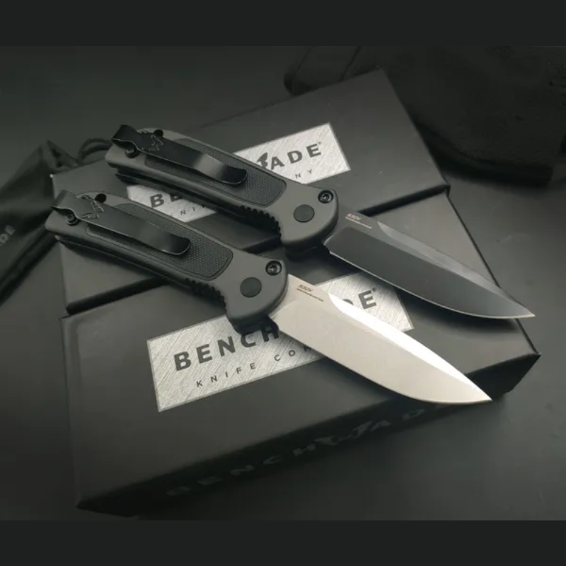 Benchmade 9750 BK Mini Coalition For Camping - Hut Knives™