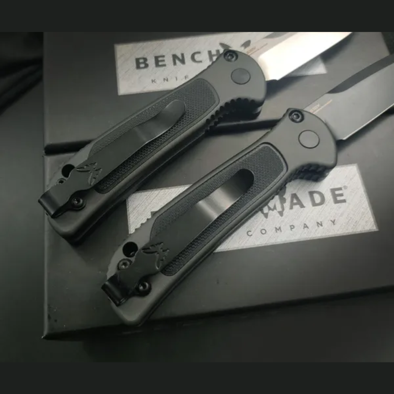 Benchmade 9750 BK Mini Coalition For Camping - Hut Knives™