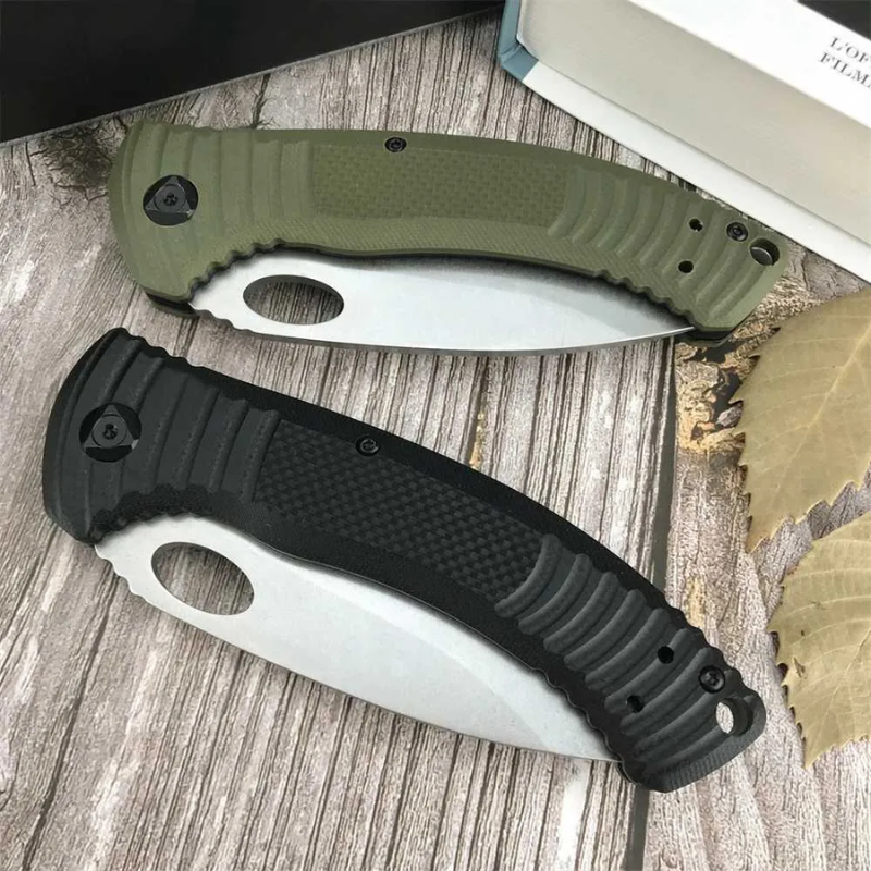 BM 737 Green/Black Tool Hunting Camping Outdoor - Hut Knives™