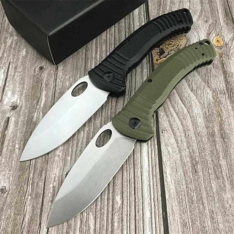 BM 737 Green/Black Tool Hunting Camping Outdoor - Hut Knives™