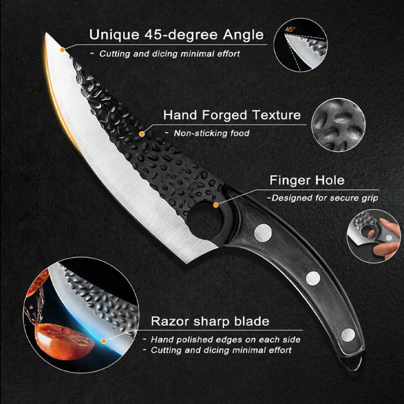 Chef Knife Kitchen Butcher Boning Cleaver Knife Japanese Kitchen - Hut Knives™