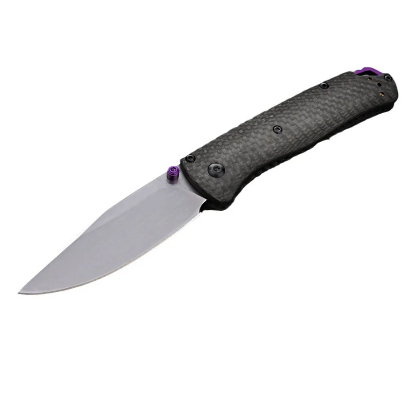 BM 560BK Carbon Fiber Handle  Folding Knife 535 Outdoor Camping Fishing Tool - Hut Knives™