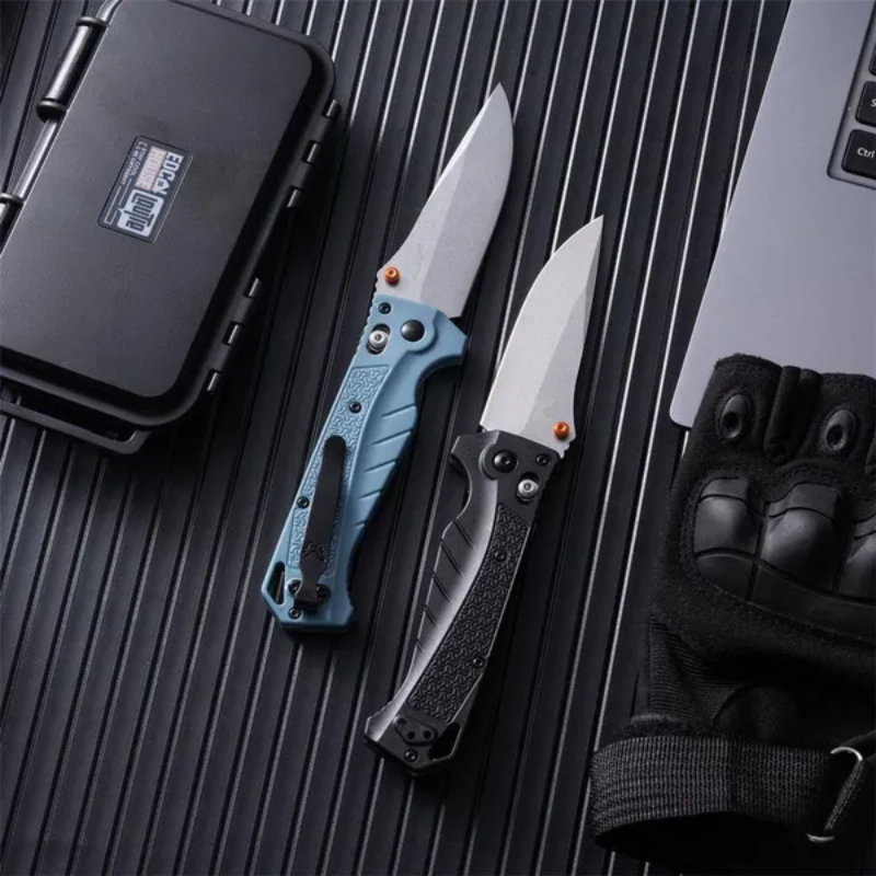 BM18060 Foldable Blue Black Tools For Hunting Camping - Hut Knives™