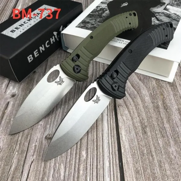 Benchmade 737  Folding Tool Outdoor Camping Hunting - Hut Knives™