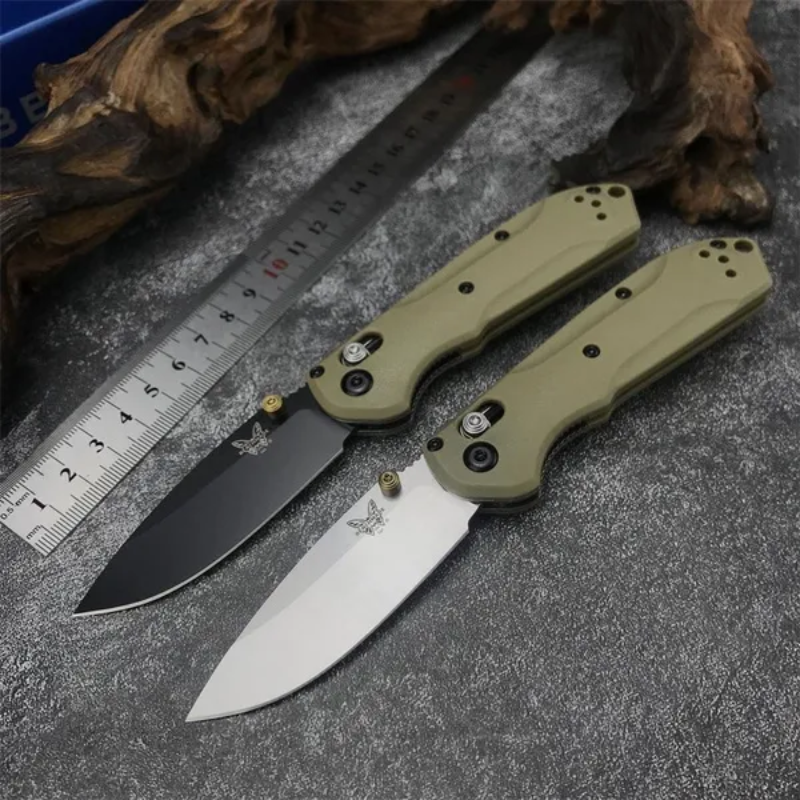 BM565-1 Mini Tools Carbon Fiber Handles For Outdoor Camping Hunting - Hut Knives™